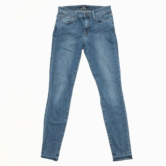 Sam Edelman Raw Hem Skinny Jeans Size 26 - Picture 1 of 8